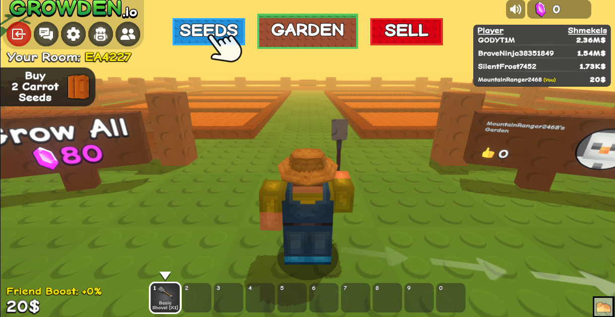 play Grow a Garden and explore more games at at https://raiseanimals.live, have fun every day! play Grow a Garden free at raiseanimals.live!